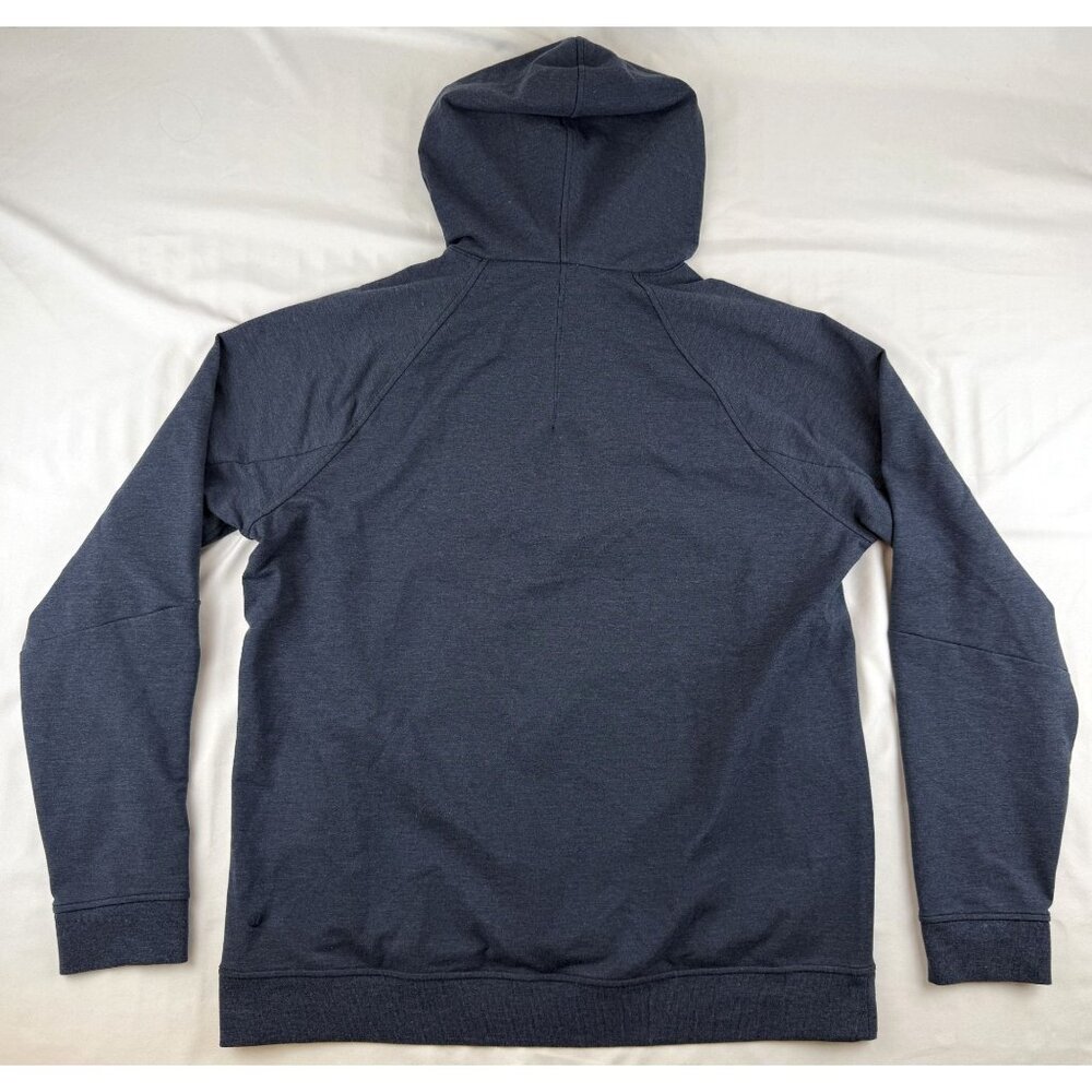 Lululemon City Sweat Pullover Hoodie Mens Navy Blue Athletic Sweatshirt XL Wizar - Picture 2 of 7